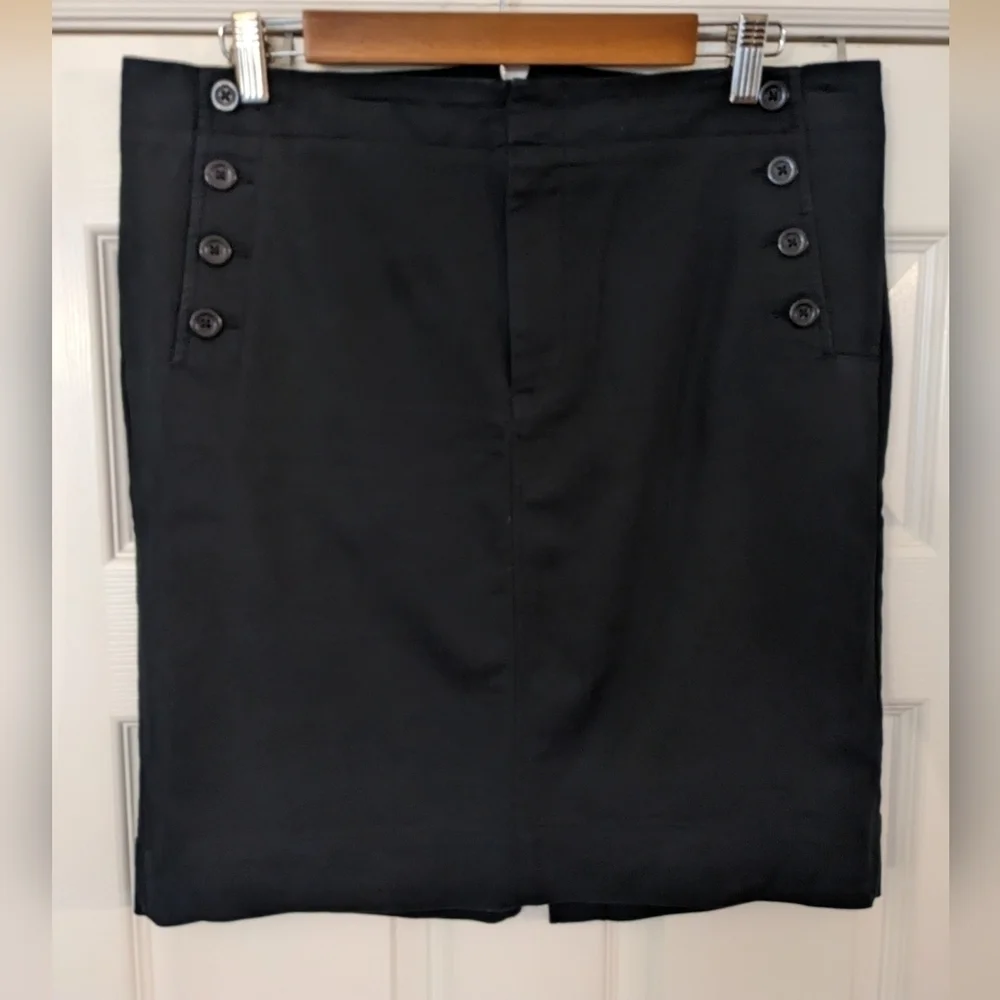 GAP Button Stretch Pencil Skirt